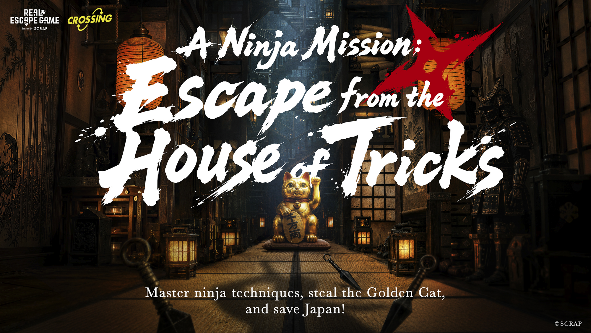 A Ninja Mission: Escape from the House of Tricks